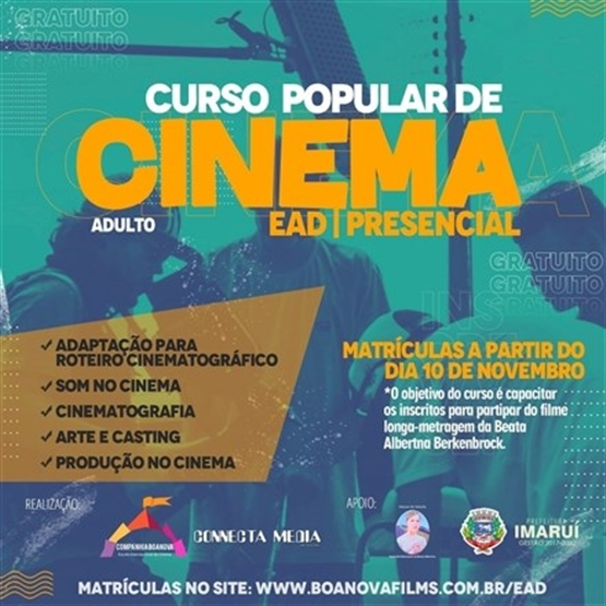 Curso de Produção Longa Ficção